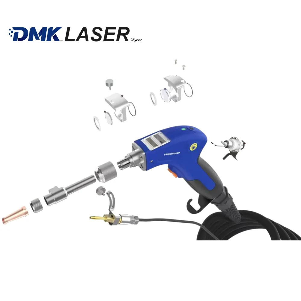 Sichuan Strongest Laser K10/K20 laser welding head consumable laser Windows 18*2 focusing lens D20F150 Feeding Wire Nozzle JA365