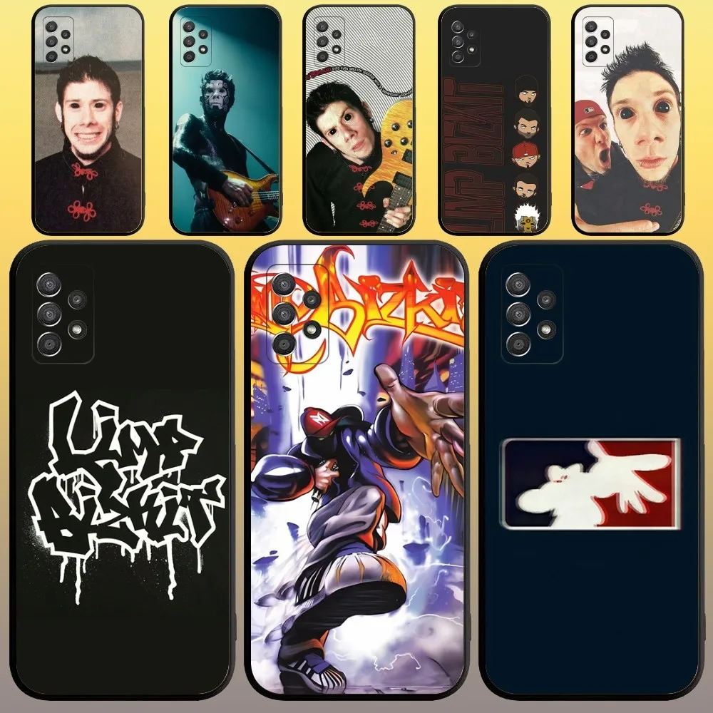 L-Limp B-Bizkit Rock Band Phone Case for SamsungA 91,80,73,72,71,70,53,52,51,42,41,40,32,31,30,22,21,20,S 4G 5G Soft Black Case