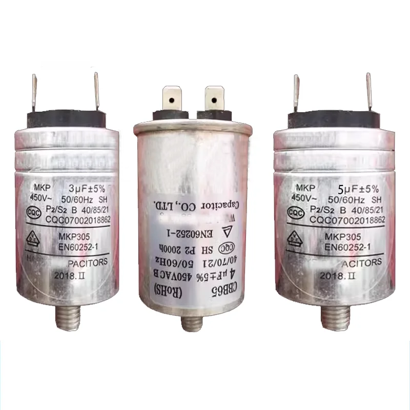 CBB65 MKP3/4/5/6/7UF 450V Fully Automatic dishwasher Starts capacitor household dishwasher