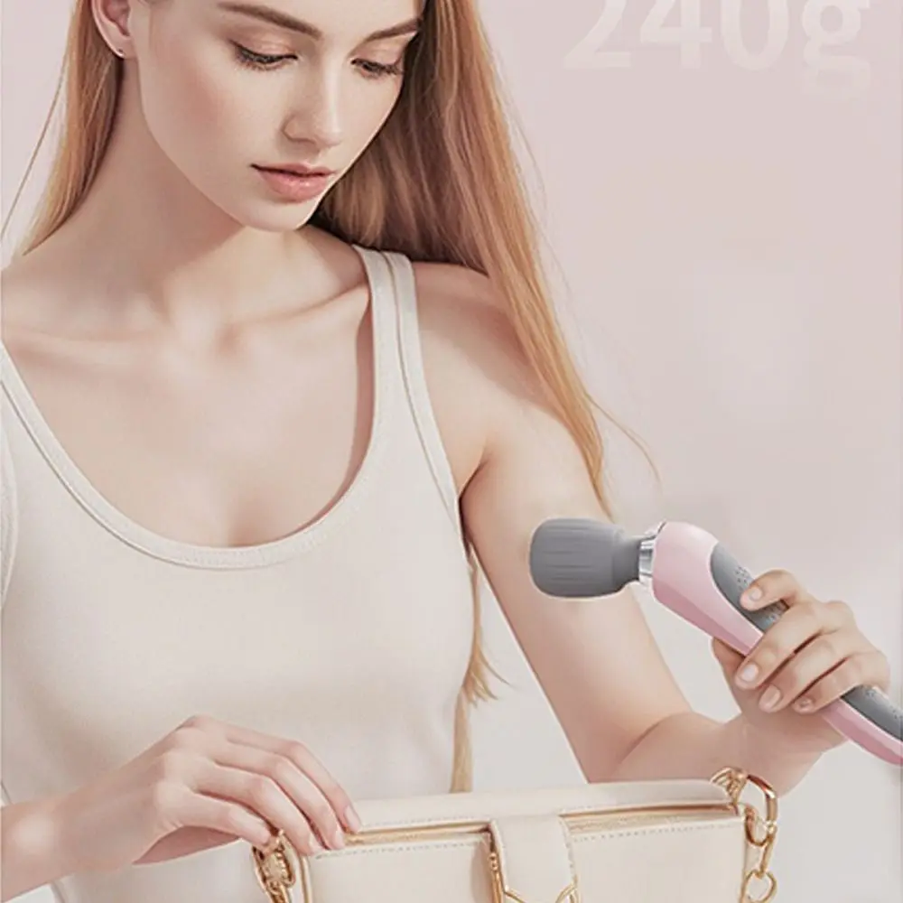 

Портативный мини-электрический массажный молоток, разминающий вибрацию, ручной массажер для всего тела, перезаряжаемая водонепроницаемая массажная палочка