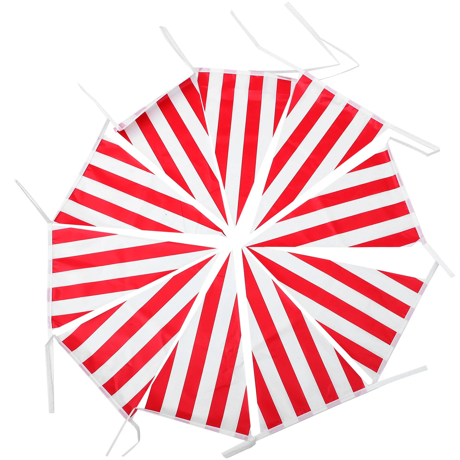 

1Set Carnival Hanging Banner Decoration Striped Triangle Pennant Banner for Party Festival Wedding Birthday Celebration