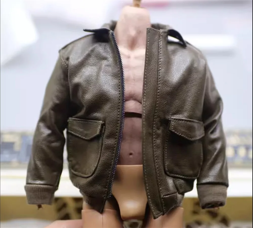 

1/6 PTGTOYS PT-8601 King the Boxing Tough Man Leather Tops Jacket Coat For 12" Worldbox AT030 AT027 Action Figure DIY