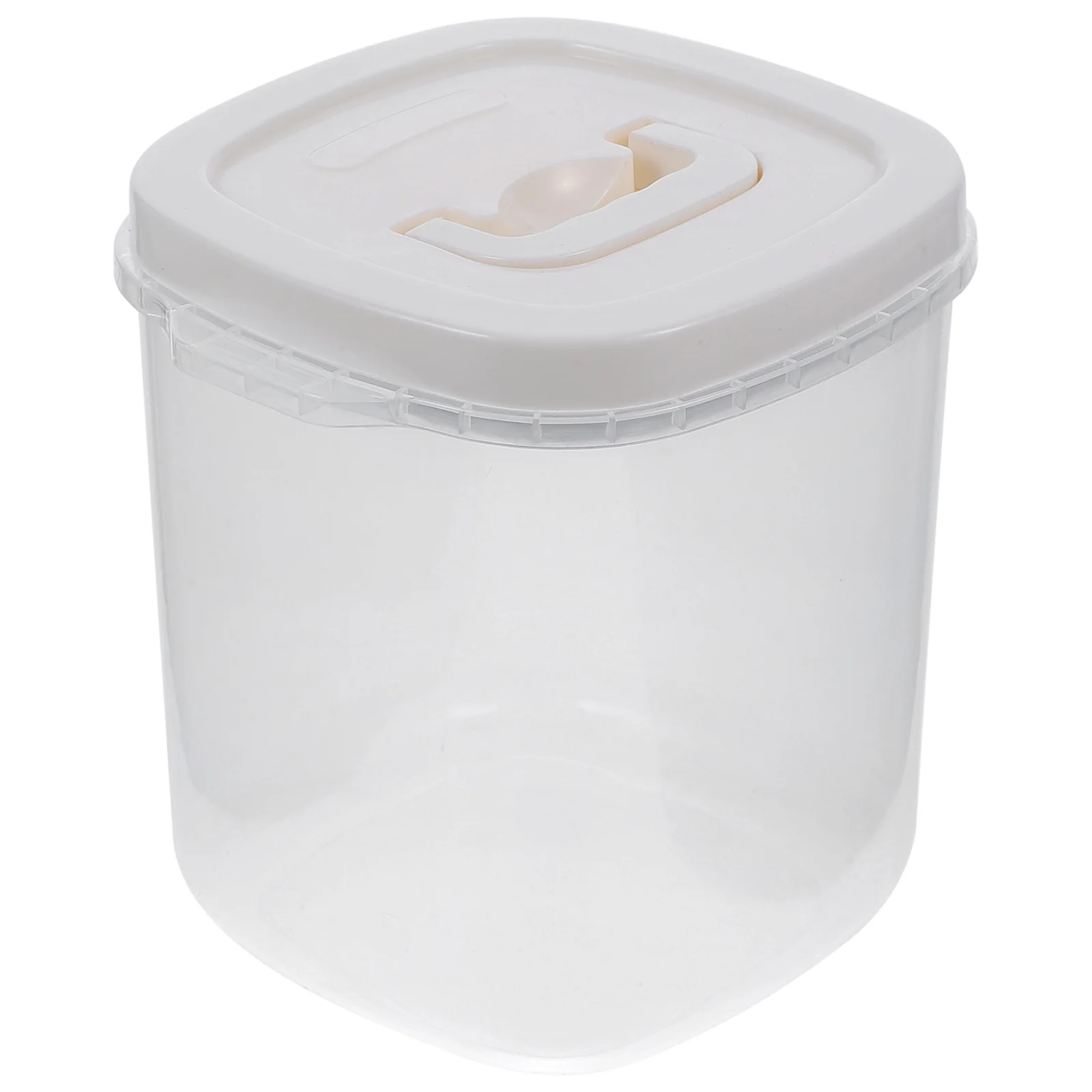 

Kitchen Storage Canister Airtight Food Dispenser Rice Container Dry Snack Jar Grain Box PP Material Cereal Dispenser Storage