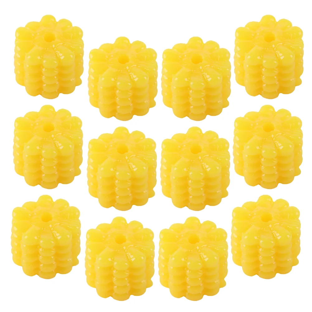 

20 Pcs Simulation Corn Cartoon Toy Mini Squeeze Toys Fruit Funny Stretchy Soft Compact Birthday Party Favors