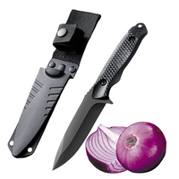 NEW Camping outdoor straight knife, wilderness survival knife, integrated dragon bone knife, Kitchen knife, fruit knife