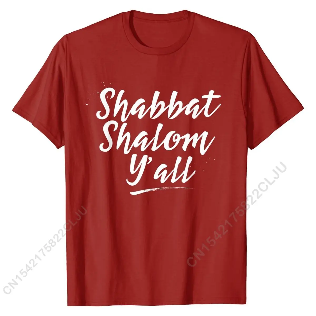 Shabbat Shalom Y\'all Messianic Jewish Funny Tee T-Shirt Camisa Tops Tees For Men Cotton Top T-shirts Summer Brand New