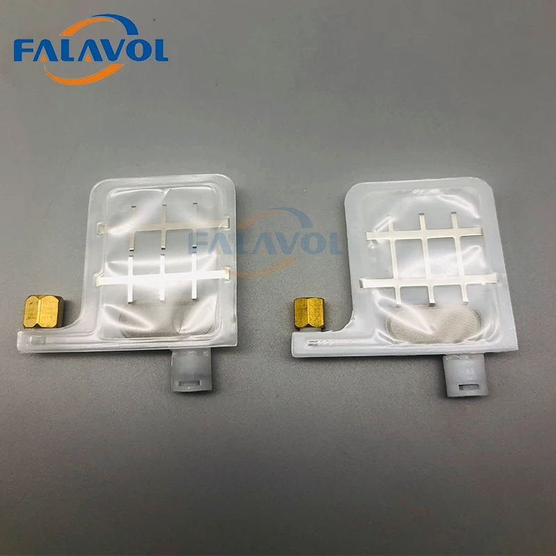 FALAVOL 10 adet mürekkep damperi ile Epson DX4/DX5/XP600/TX800 UV/eko-solvent yazıcı için Mutoh Galaxy Xuli yuvarlak ağız