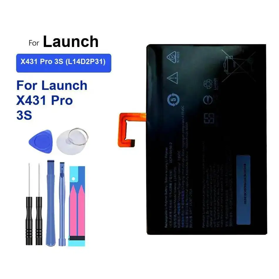 

For Launch X431 Pro 3S L14D2P31 Tablet Battery 7000Mah High Performance Safe