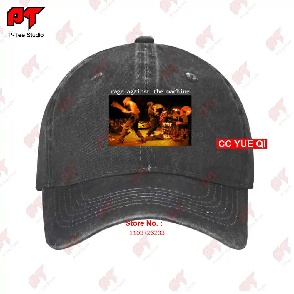 Rage Against The Machine Live Anger Photo Baseball Caps Truck Cap YBQV