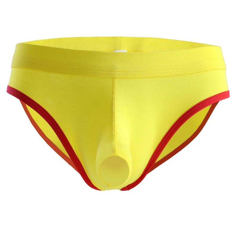 

Men's Modal Briefs Breathable Underwear with Contoured Pouch Soft Comfortable for Daily Wear Male Solid Color Fashion Underpants