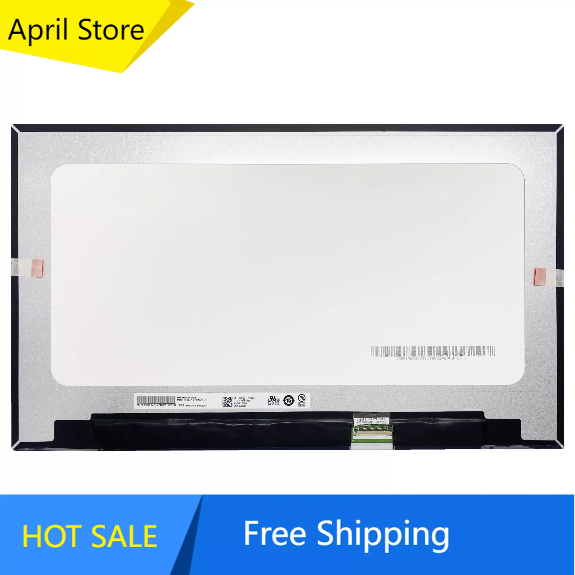 

B140HAN07.H 14.0 inch Laptop LCD Display Screen 100% sRGB 1920*1080 EDP