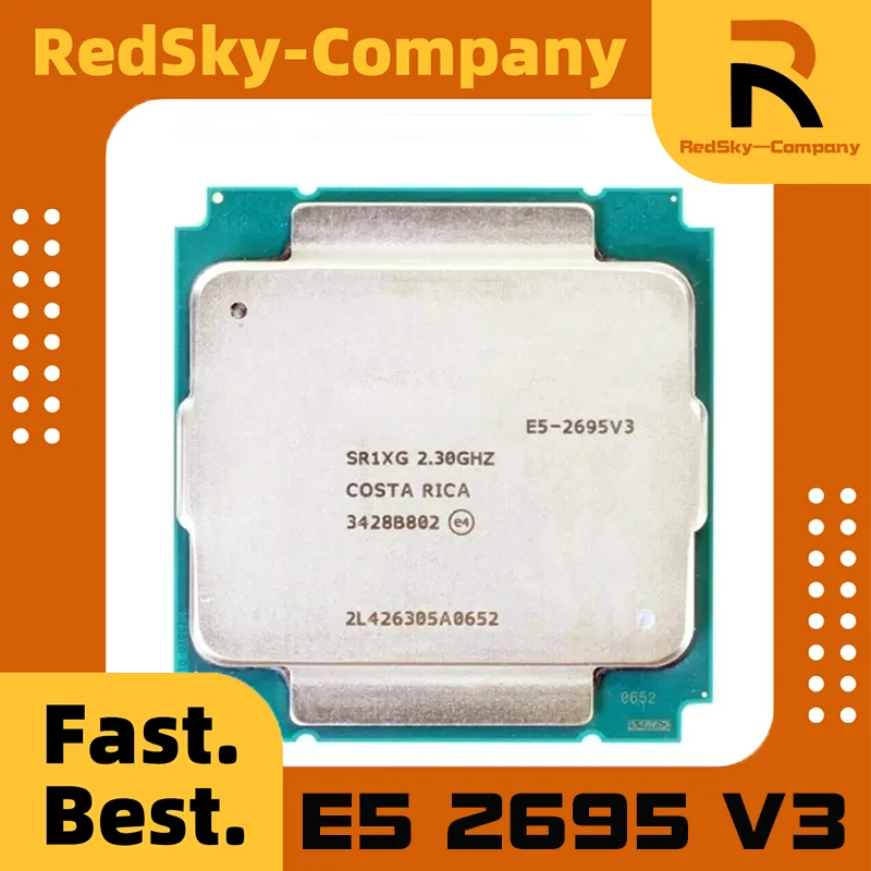 E5 2695 V3 2.3GHz 14-Cores LGA 2011-3 SR1XG processor cpu