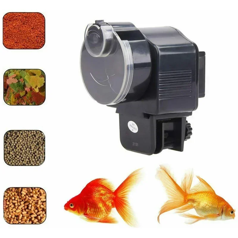 Electric Fish Tank Aquarium Feeder RESUN Ornamental Fish Automatic Feeder Aquarium Feed Feeder AF2003