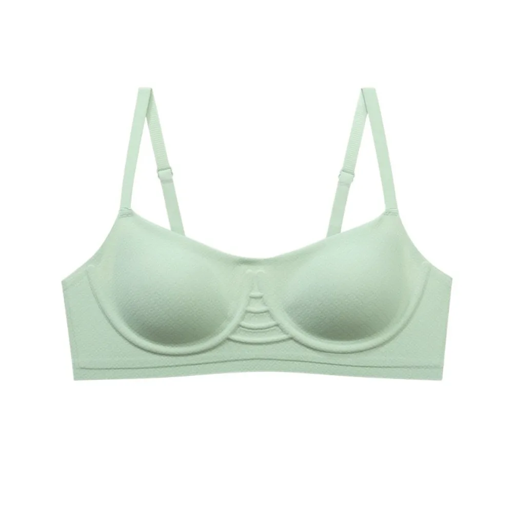 

Comfortable Sweet Wireless Push Up Bra Anti-sagging Shockproof Underwear for Women Lingerie Thin Seamless Bra Gifts