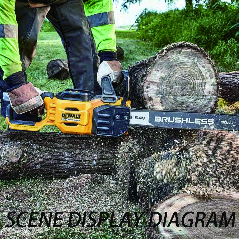 DEWALT DCMCS575 Durable Chain Saw FLEXVOLT 60V Lithium Battery Brushless Garden Carpenter Cutting Tool Bare Machine