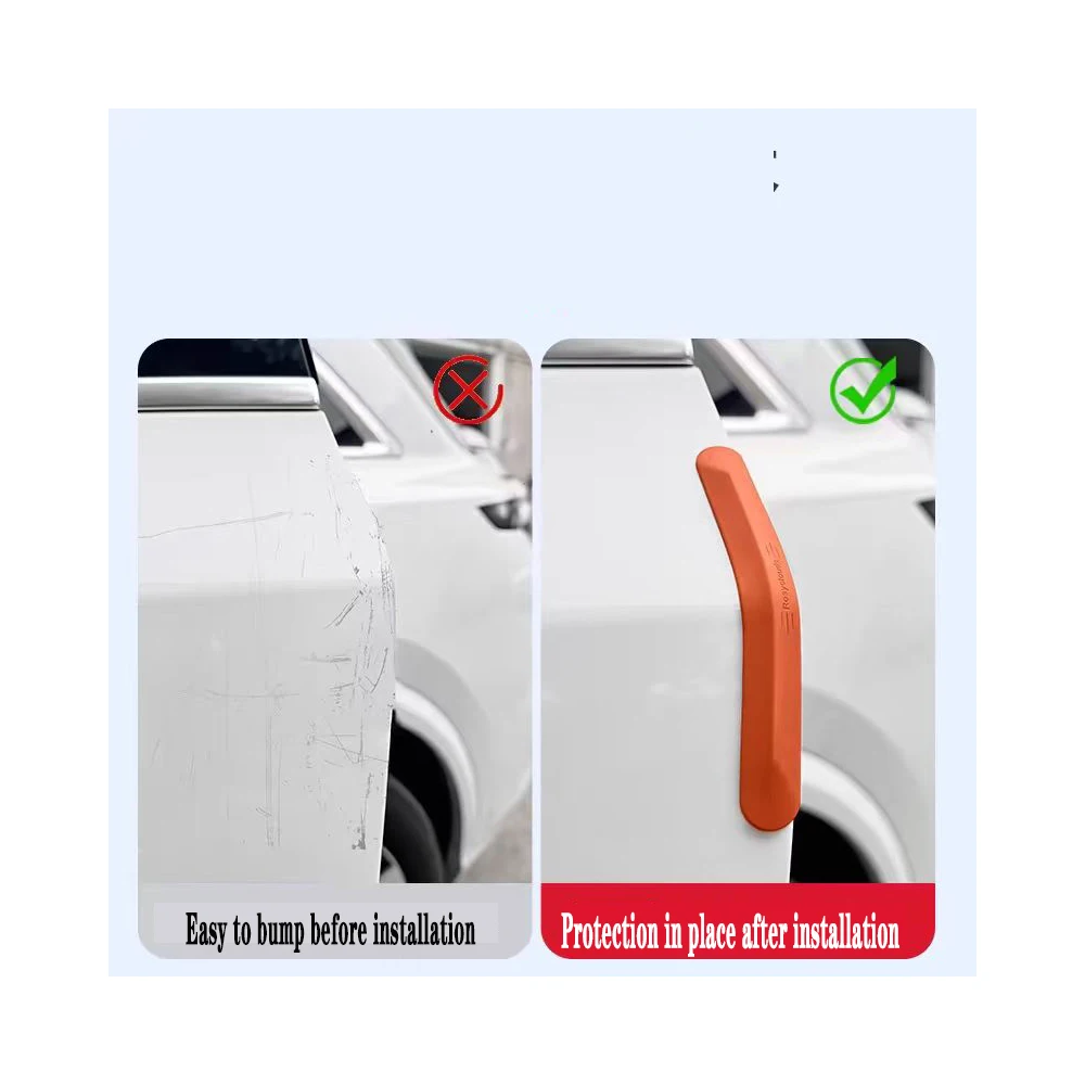 Bande de protection anti-collision pour porte de voiture, rétroviseur latéral, autocollant de protection contre les rayures, convient pour veXiang L6, L7, L8, L9