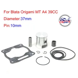 MTA4 37mm 10mm For 39CC B1 Blata Replica  Piston Ring Kit  Pocket Bike Air Water Cooled Racing Bikes Parts