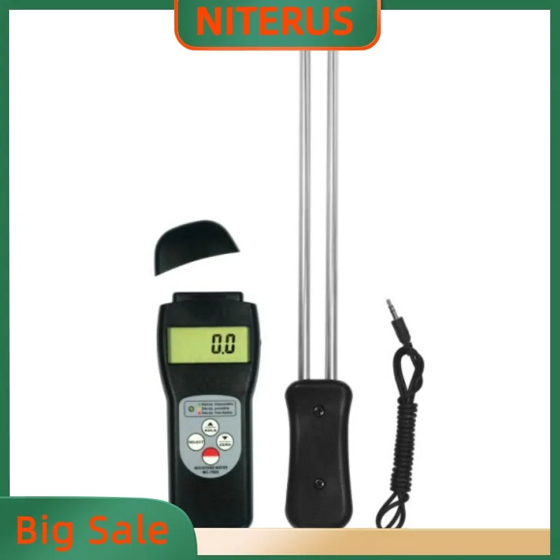 

Grain Moisture Meter Pin Type MC-7825G Optional USB Blue tooth