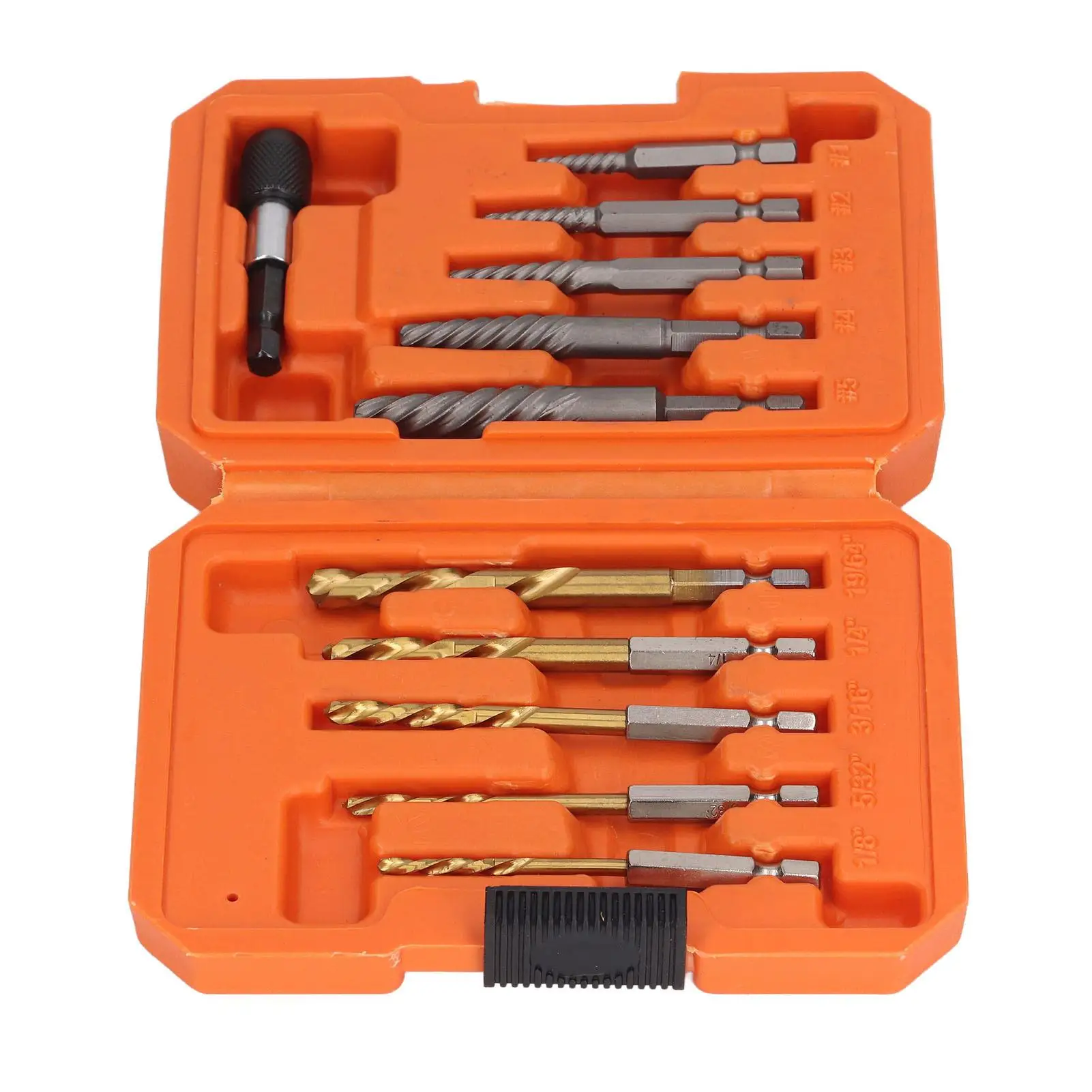 

11-Piece Heavy Duty Screw Extractor Set - Professional Damaged Bolt Removal Tool Kit for Stripped Screws