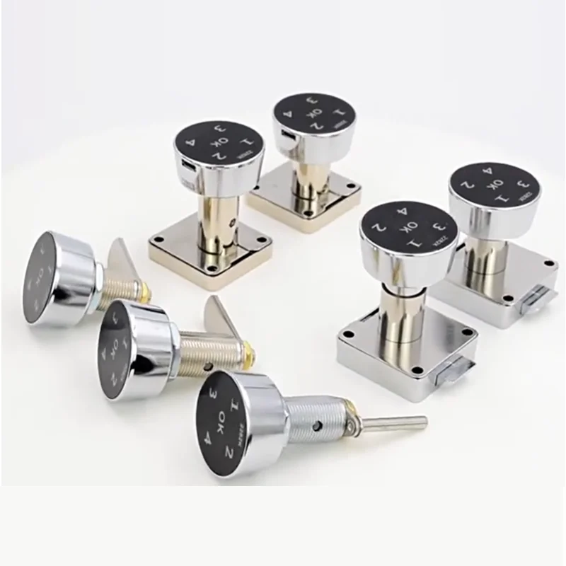 

Умный контроль доступа из цинкового сплава, бесключевая сенсорная клавиатура, 4, цифровой электрический замок с паролем для шкафа, ящика, шкафчика