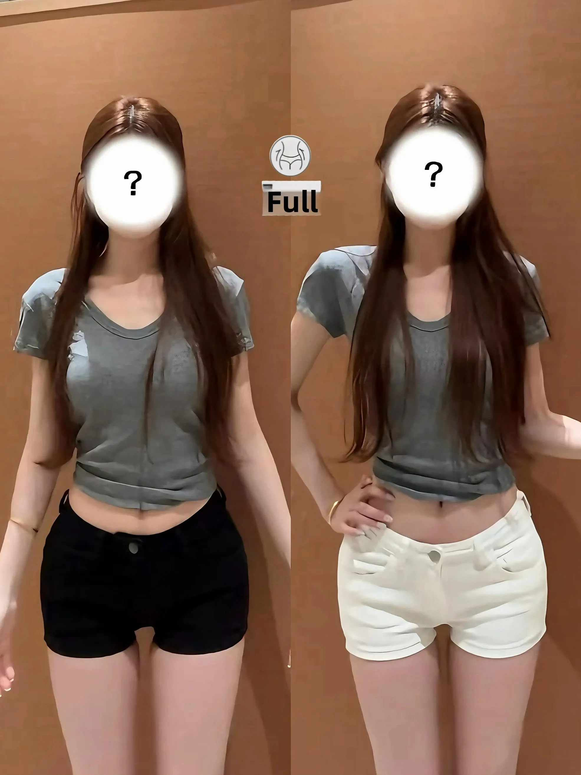 Low Waist Flared Shorts Women's Stylish Korean Hot Pants Bodycon Elastic Slimming Denim Shorts Ladies' Summer Fashion