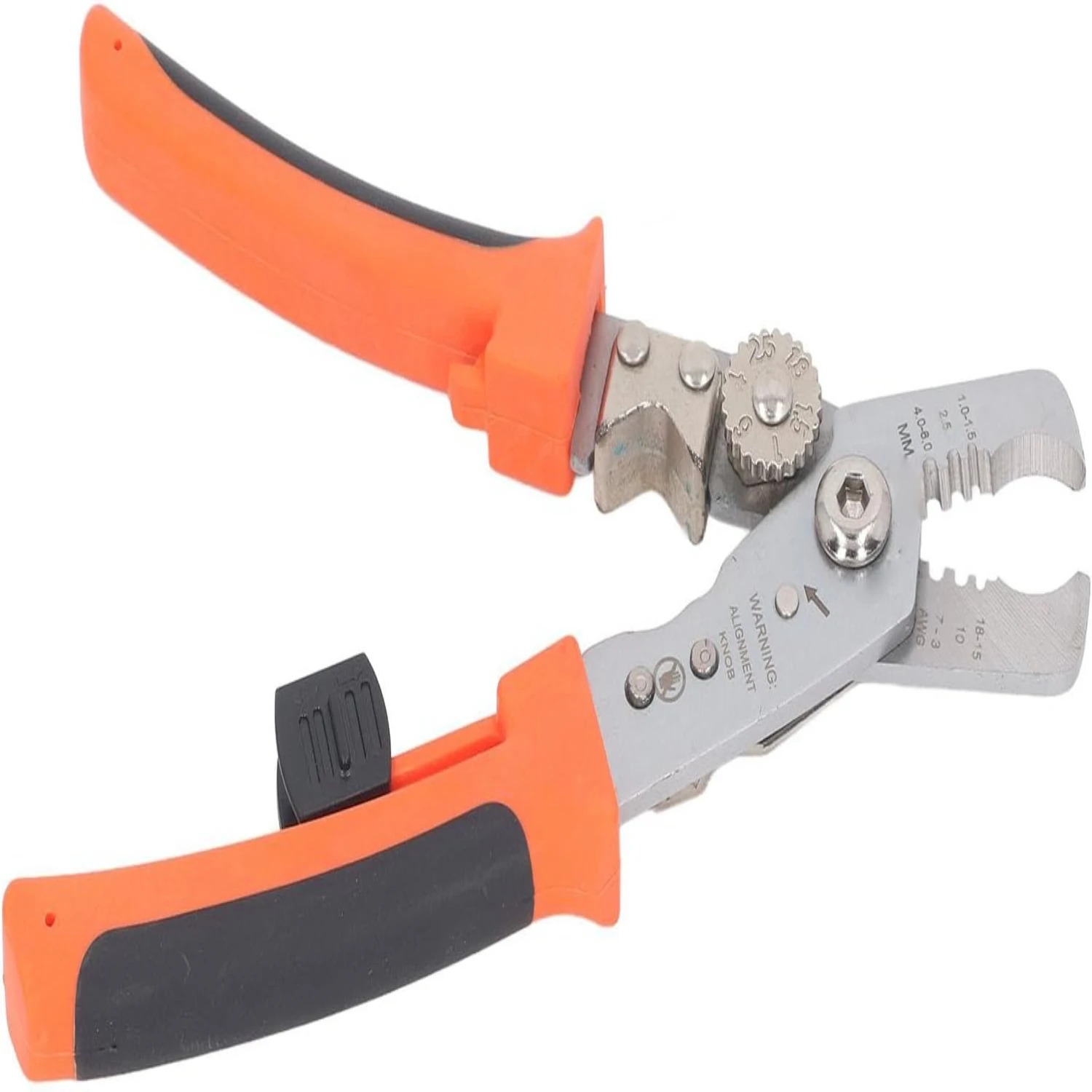 High Hardness Industrial Electrician Use Wire Stripping Tool with Insulated Handle - Rust-Proof Wire Pliers for Efficient Work