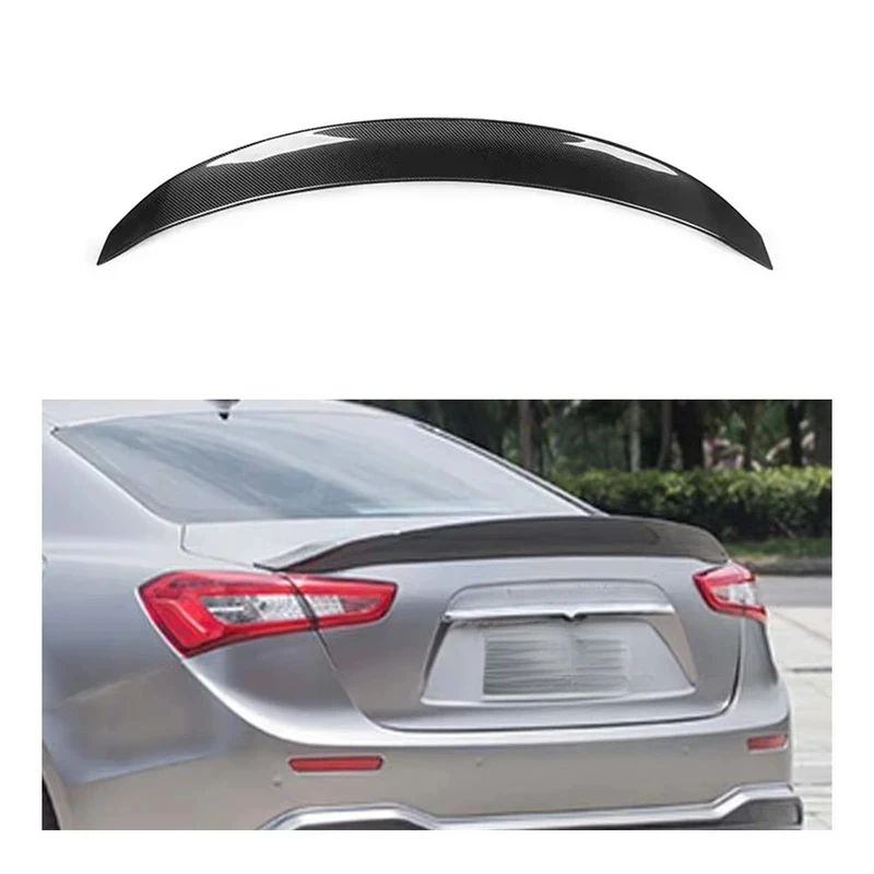 Carbon Fiber Ducktail BodyKit Rear Trunk Spoiler Wing  2014 - 2018