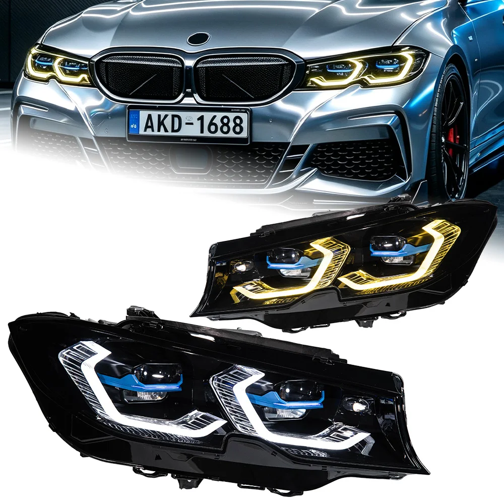 Car Styling Head Lamp For BMW G20 LED Headlight Projector Lens 2019-2021 320i 330i Signal Headlights Drl Automotive Accessories