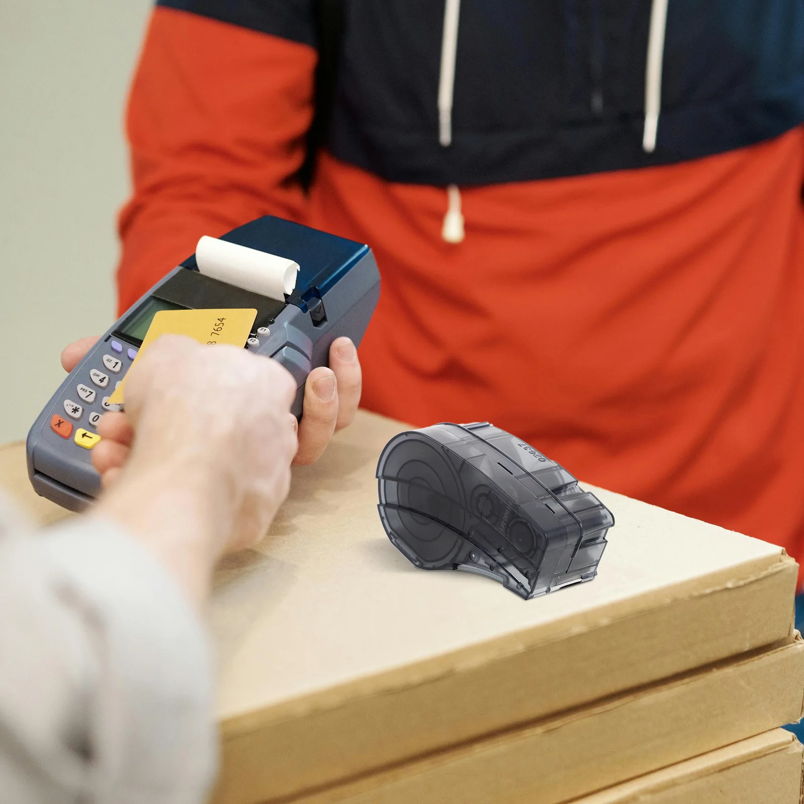 Label Machine Labels Maker Tape Refill Refills -750-499 Printing Labels Maker Industrial Labeling Solutions Folder