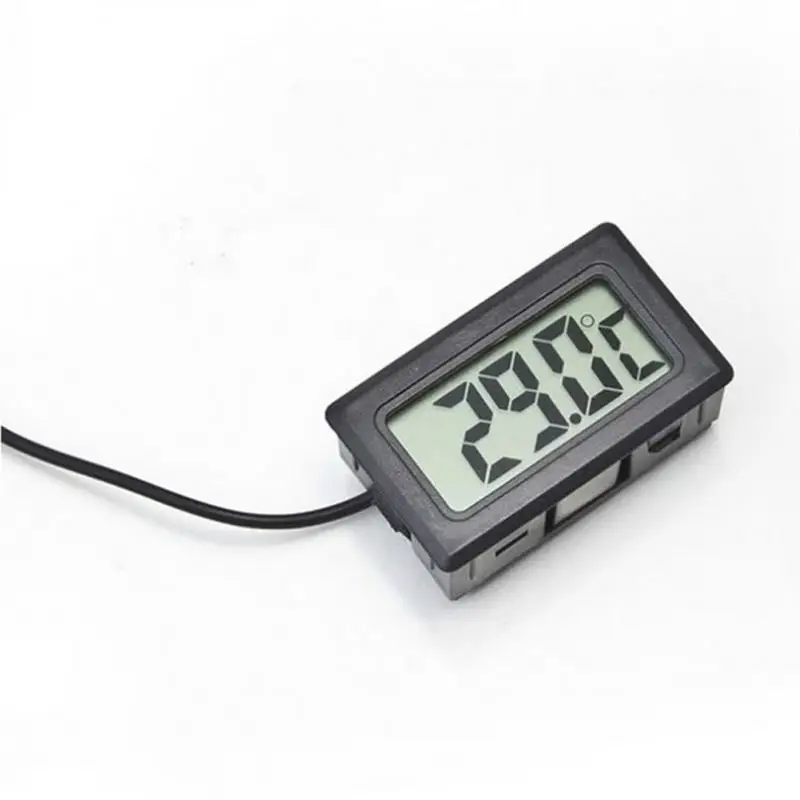 Temperature Hygrometer Sensor Meter Convenient Waterproof Lcd Digital Temperature Sensor Aquarium Accessories Mini