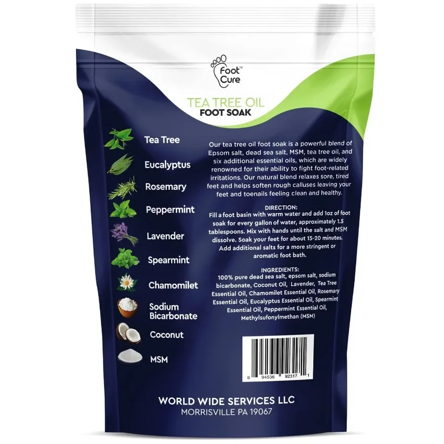 ชุดขัดผิวกำจัดหนังด้านสำหรับดูแลเท้า ประกอบด้วยตะไบเท้า น้ำมันทีทรี ออยล์แช่เท้า เกลือแช่เท้า ครีมยูเรีย กำจัดหนังด้านได้ 40 เปอร์เซ็นต์