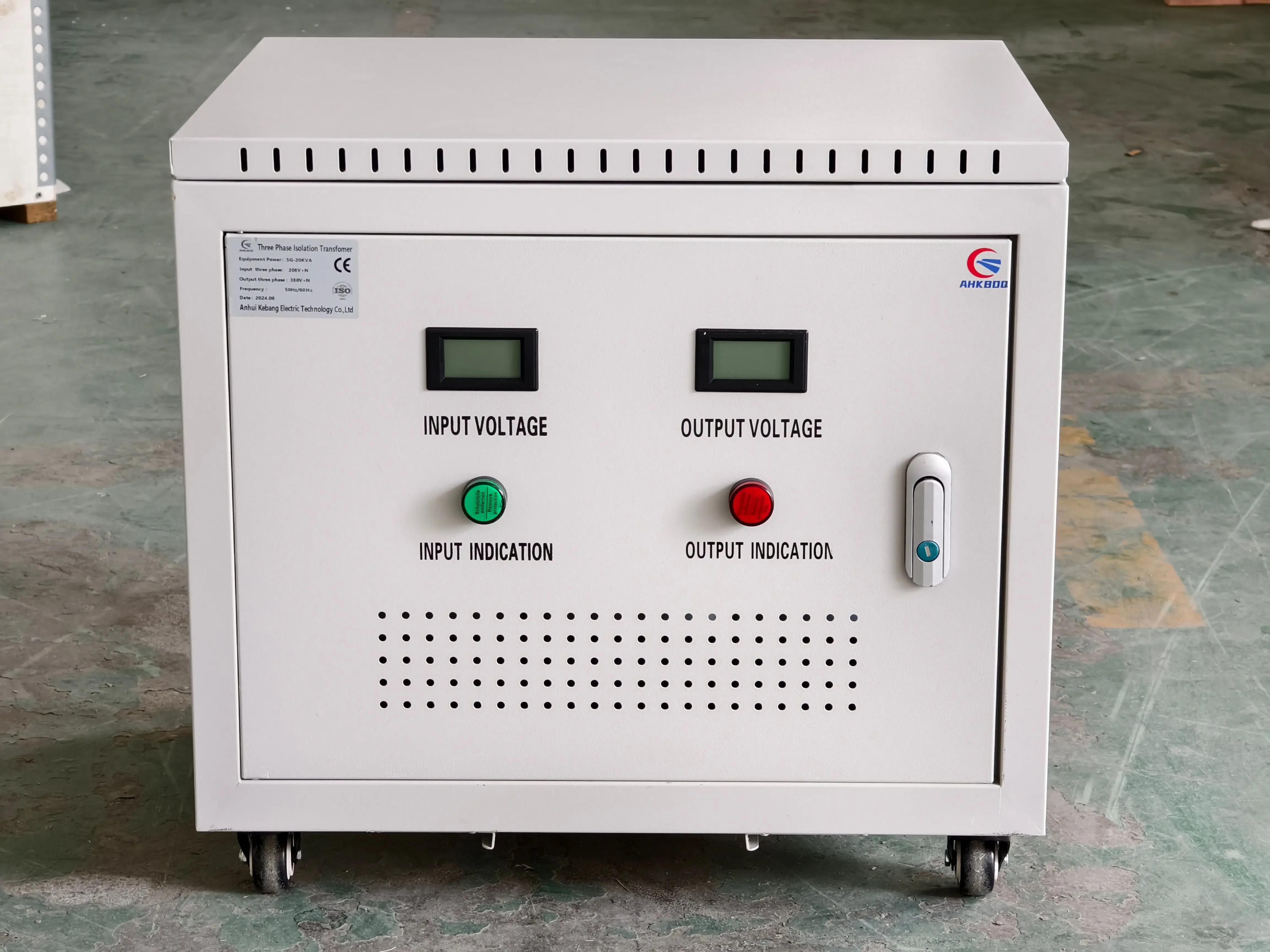 35kva 25kva 380v To 220v Volt 3 Phase Auto Dry Type Isolation Transformer