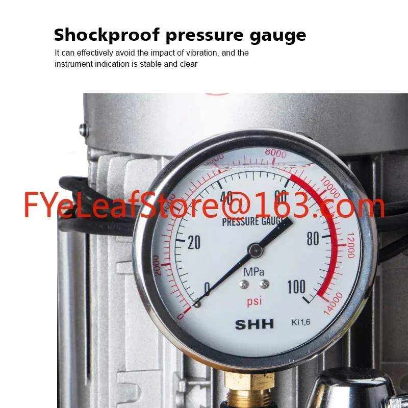 超高圧二重回路ハンド電動油圧ポンプ木製ケース70mpa 0.75KW 220V/380V 7mpa Pcoc