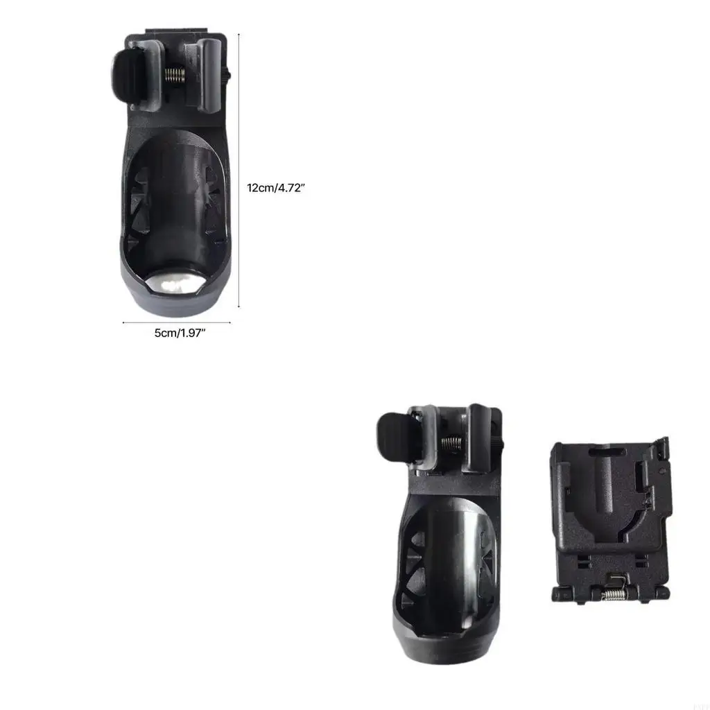 Tactic 360 Degree Flashlight Holsters Torch Holder Waist Clip Outdoor