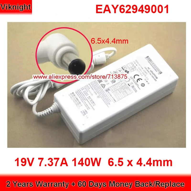 

Адаптер 19В 7.37А LCAP31 EAY62949001 для 34-дюймового ультраширокого QHD монитора LED 27UD88-W 34UM9SP 34UM94 34UM95 27UL850-W