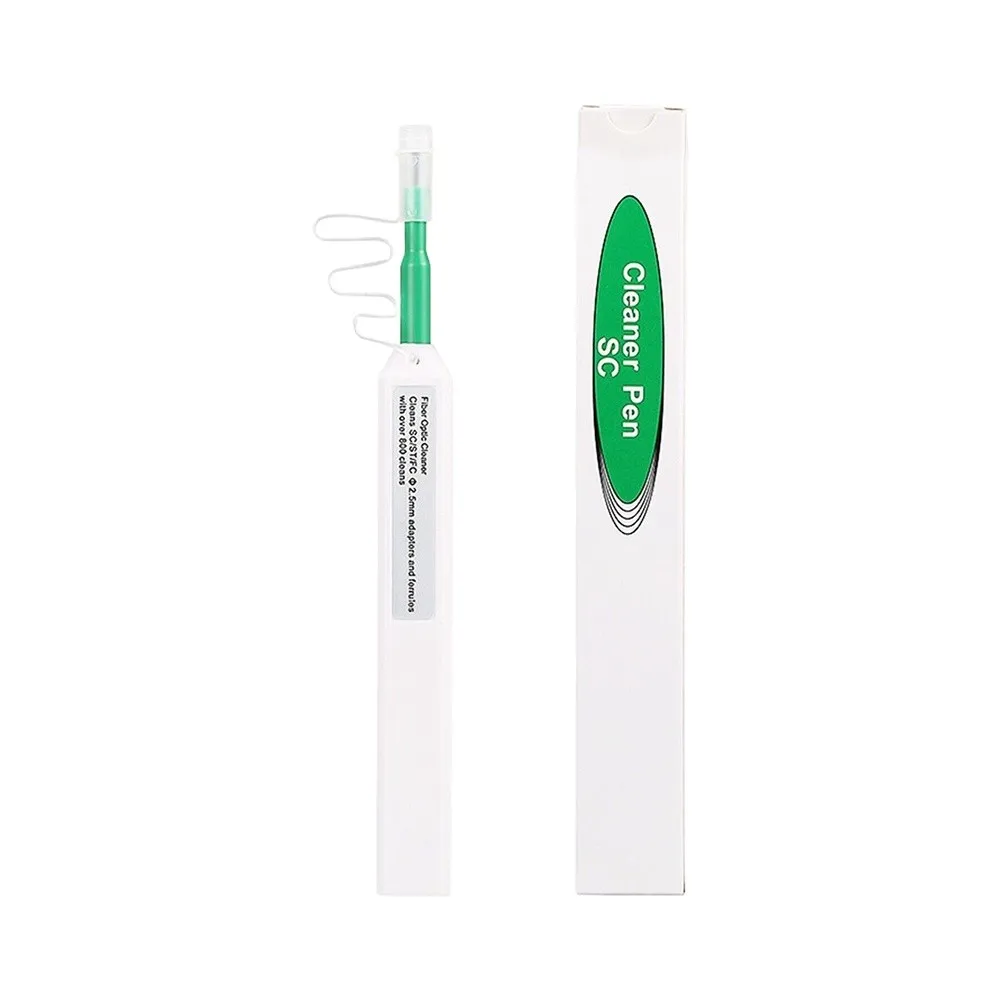 Measurement Fiber Cleaner Antistatic Resin Cleaning Pen Fiber for optic Optical Cleaner For Use With for sc ST Connectors