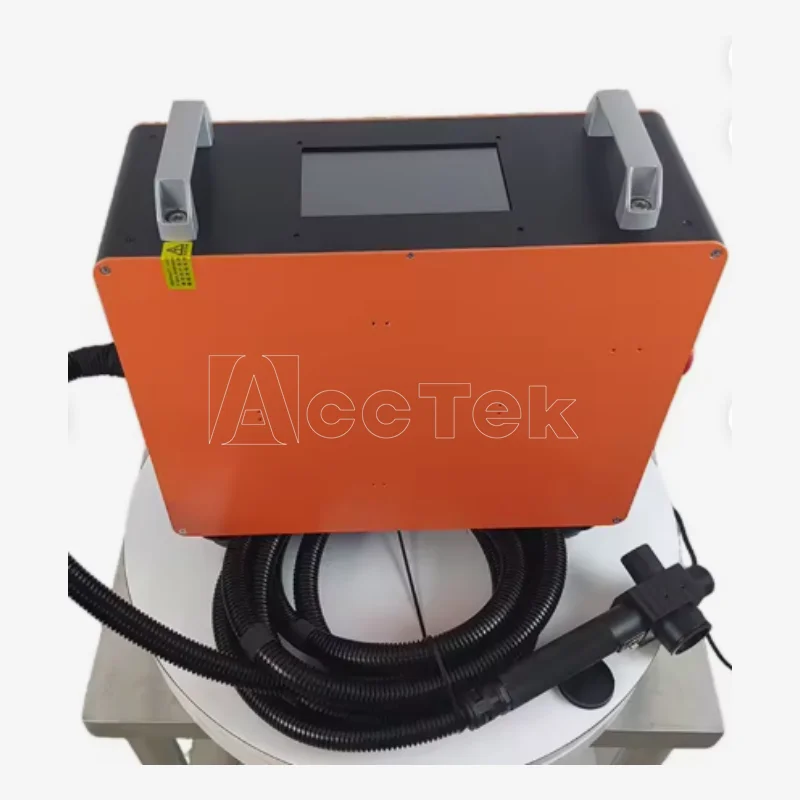 Portable Pulse Laser Cleaning Marking Machine Handheld Fiber Laser Engraver for Rust Paint Removal Stainless Steel Aluminum