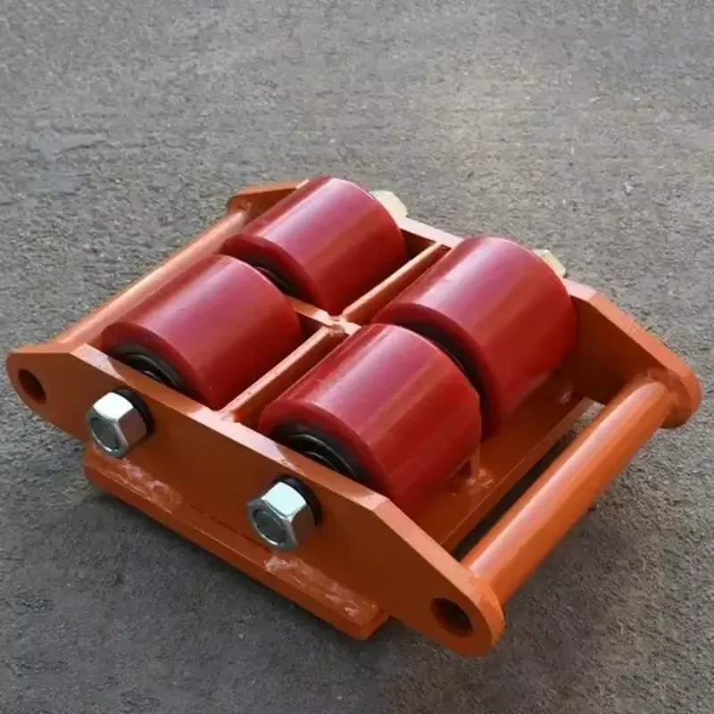 Mechanical mobile truck 4T 6T 8T 12T 20T Mechanical roller mobile truck, cargo trolley, heavy-duty mobile pallet truck