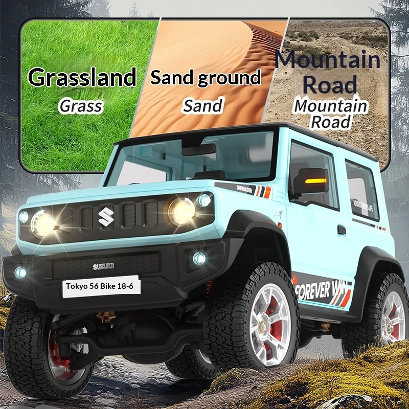 

Hengguan 1:16 Suzuki Jimny Full Scale Rc Off Road Truck With Led Lights Horn Smoke Effect Remote Control Car For Rc Enthusiasts