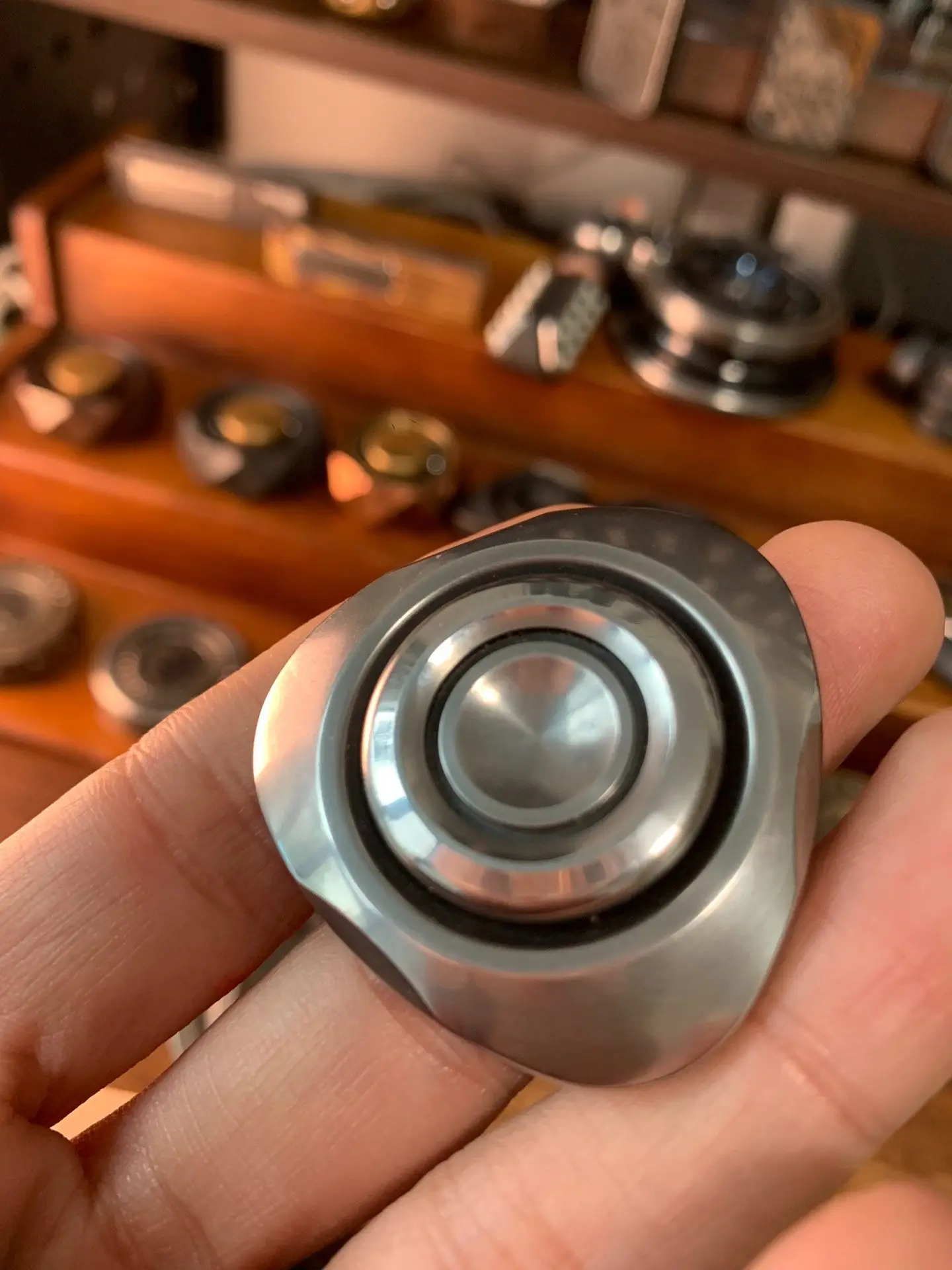 Lautie Roc1.0 steel gyroscope USED EDC, decompression toy