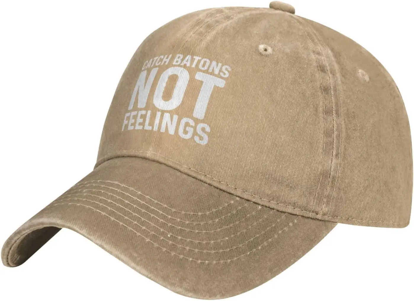 Catch Batons Not Feelings Hat Women Baseball Hat Adjustable Hat