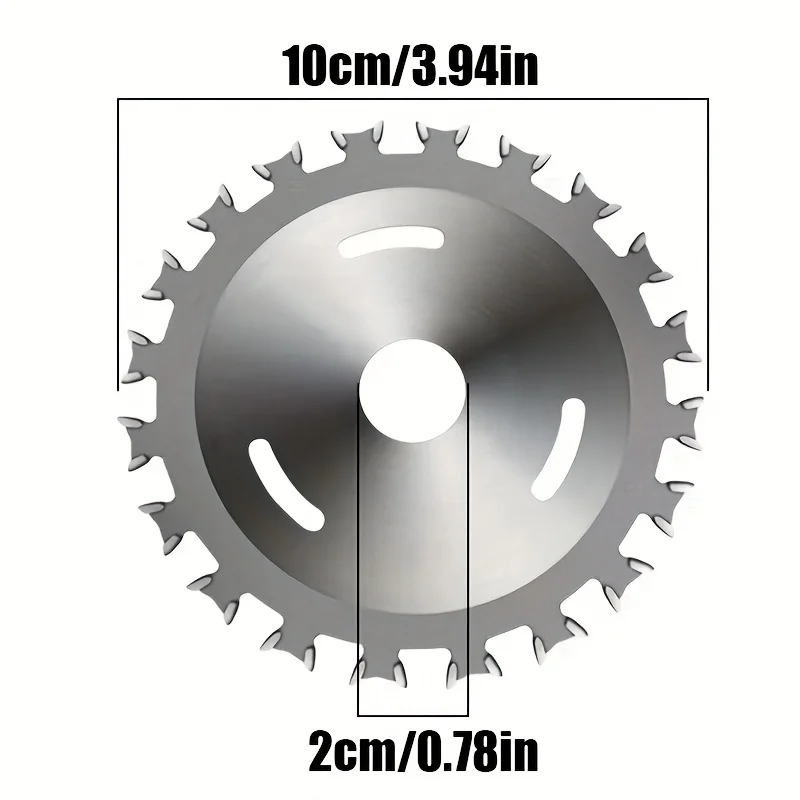 Professional Alloy Woodworking Double Side Saw Blade 20Sawteeth Sharp Carbide Cutting Disc Wood Cutting Saw Blade