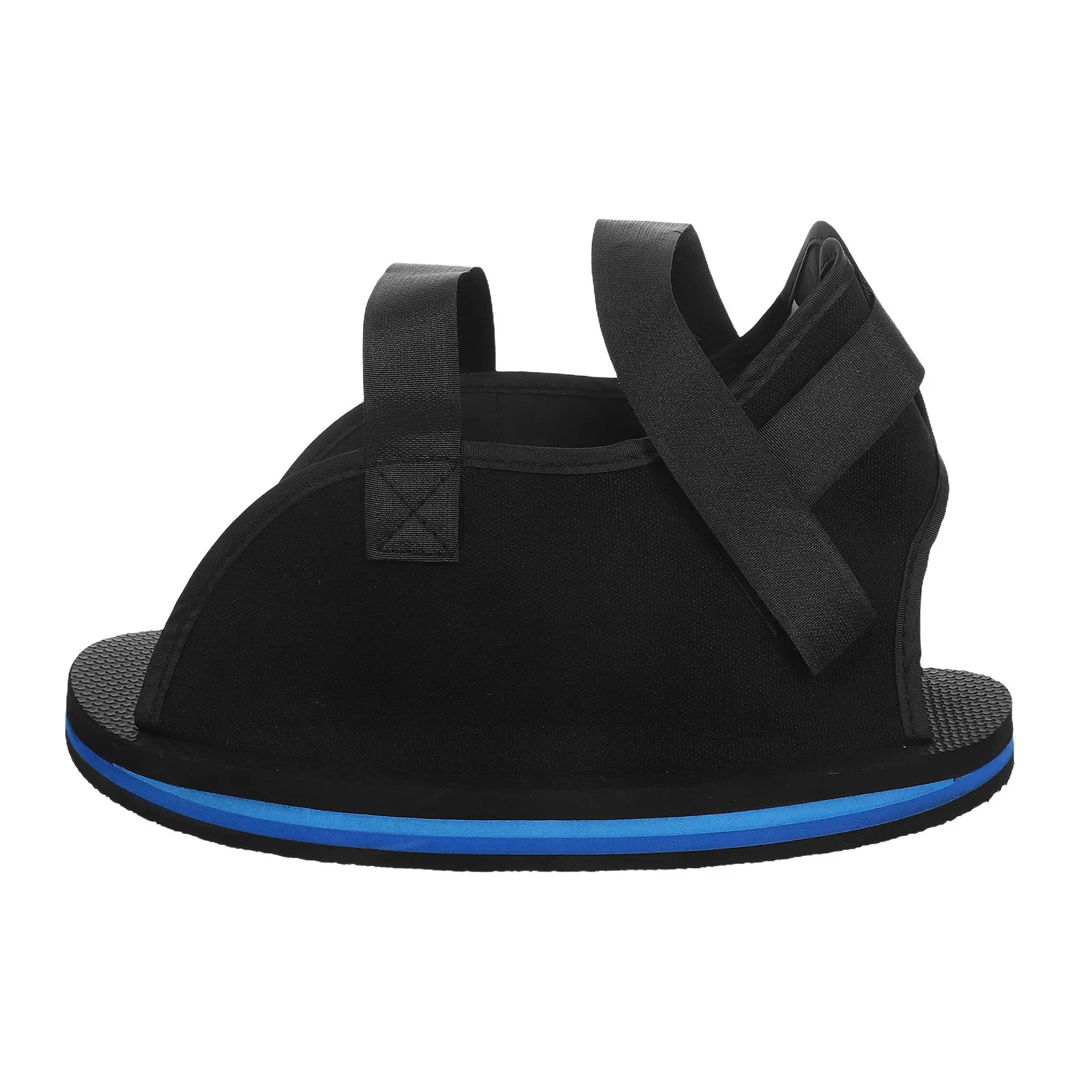 

Post-Surgery Fracture Shoe Cover Universal Left Right Fit Heavy Canvas Tri-Level Rocker Sole Non-Slip Comfortable Walking Aid