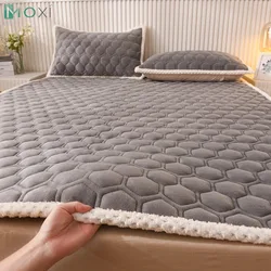 Bed Mattress Toppers Student Soft Quilt Pad Sleeping Mat Household Bedroom Mat Floor Tatami Bed Cushion Antibacterial Mattress