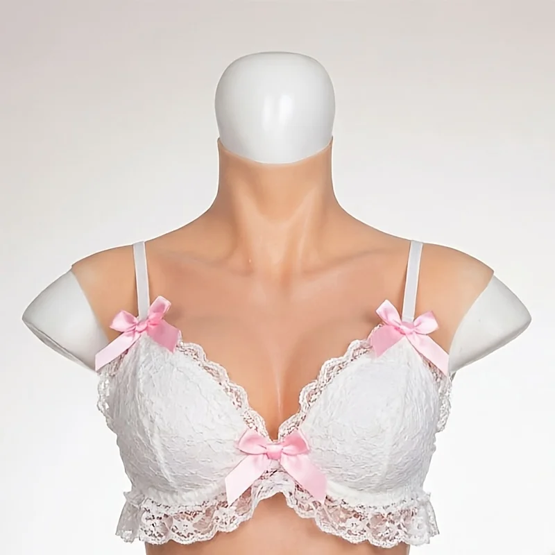 Silicone Breast Forms Fake Tits Enhancer For Crossdresser Drag Queen Fake Boobs Tits Breastplat Male To Female Sissy