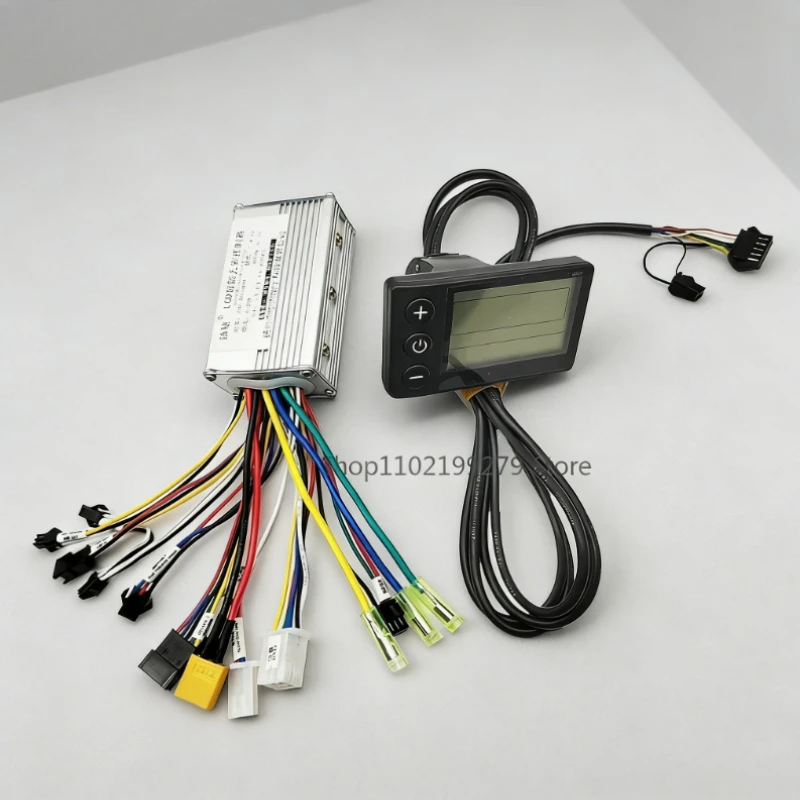 24-48V MAX20A Bürstenloser Controller 250W 350W S866 LCD-Display Gashebel PAS E-ABS für Elektroroller und E-Bikes