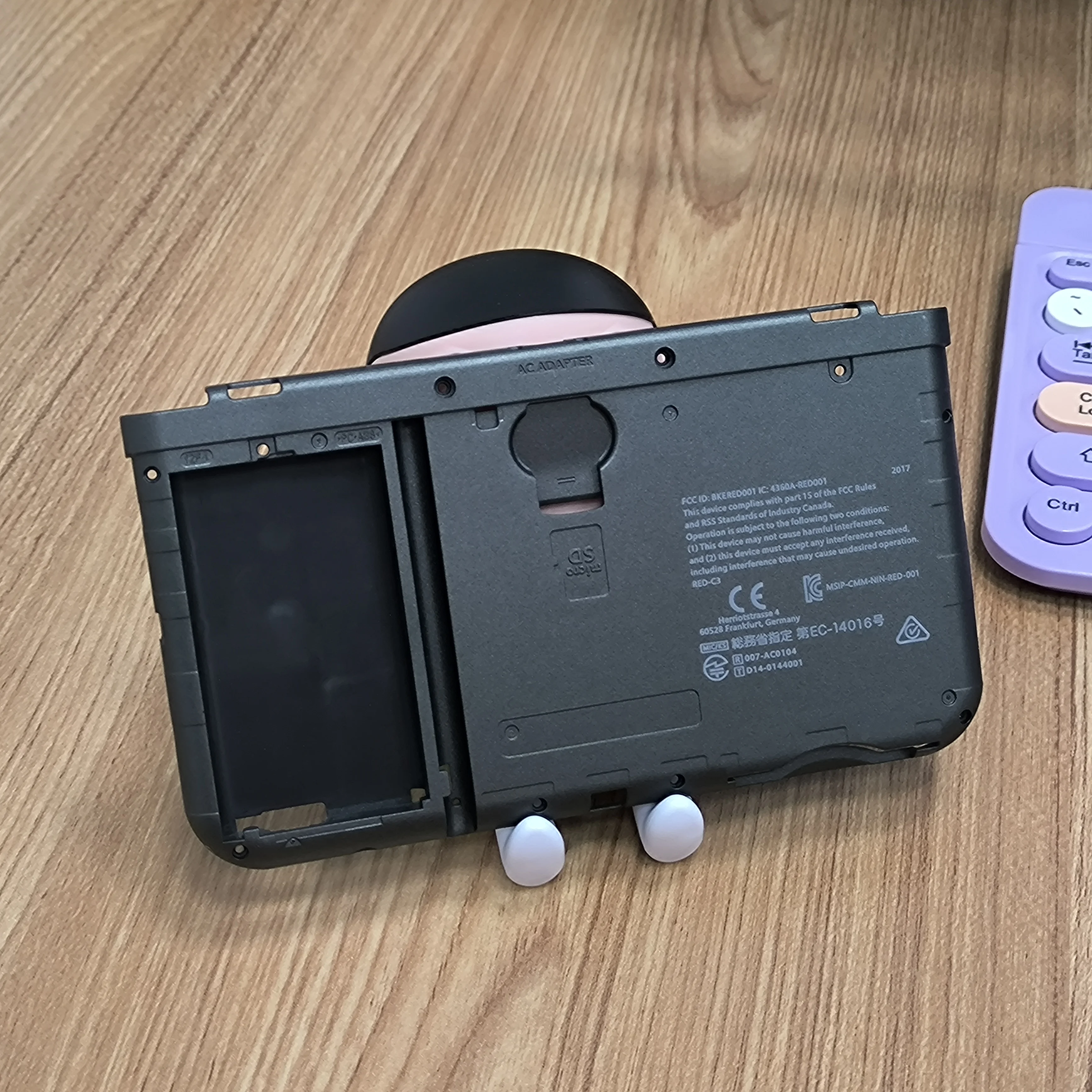 Capa de bateria original para nova caixa de console 3DSXL/LL