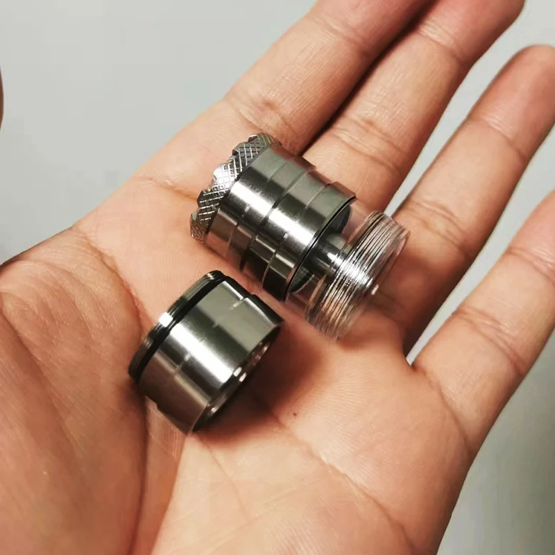 YFTK Bambu Düğüm Üst Cam Kapak 4.8ML Tank Tüpü Flash eVapor V4.5S+ RTA V4.5 Donanım Aksesuarı için