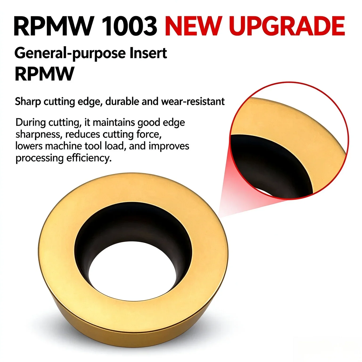 Duracarb RPMT0802 RPMT10T3MO RPMT1204 RPMW1003MO DP5320 Carbide Insert RPMT RPMW Inserts