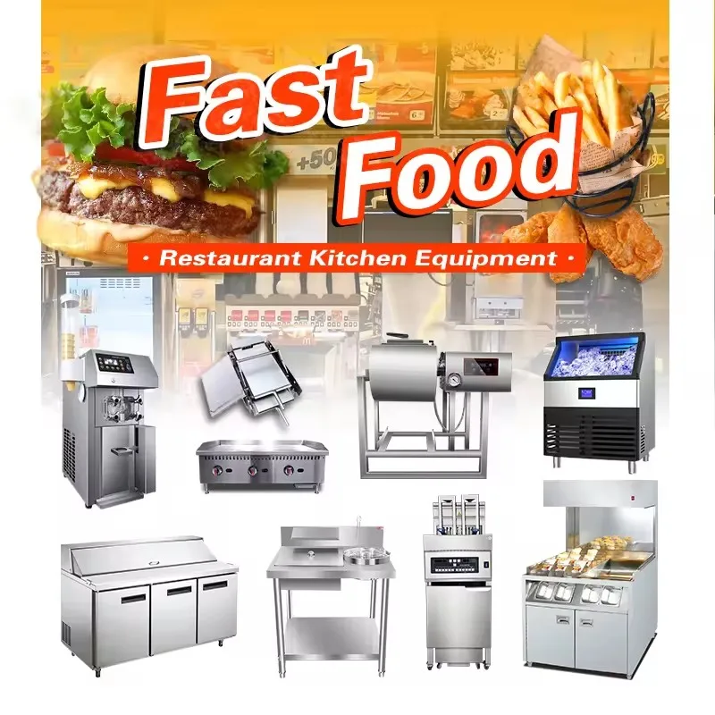 Commercial Restaurant Equipment Bakery Equipement Manufacturer Stainless Steel Catering Hotel Supplies Kitchenware